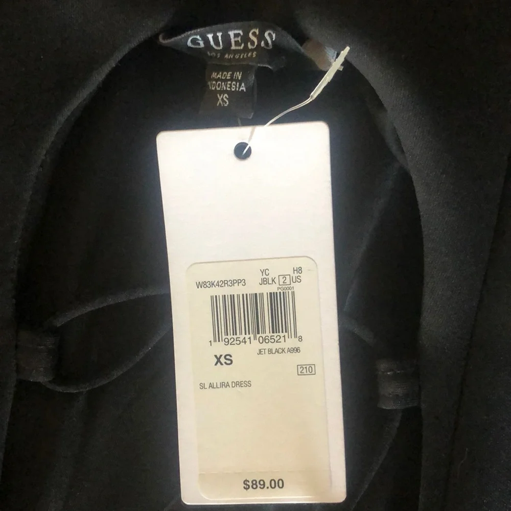 Guess black mini dress - Picture 4 of 4